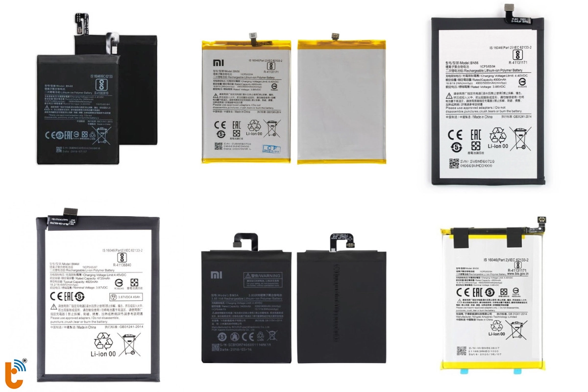 Pin chính hãng Xiaomi đảm bảo chất lượng và an toàn